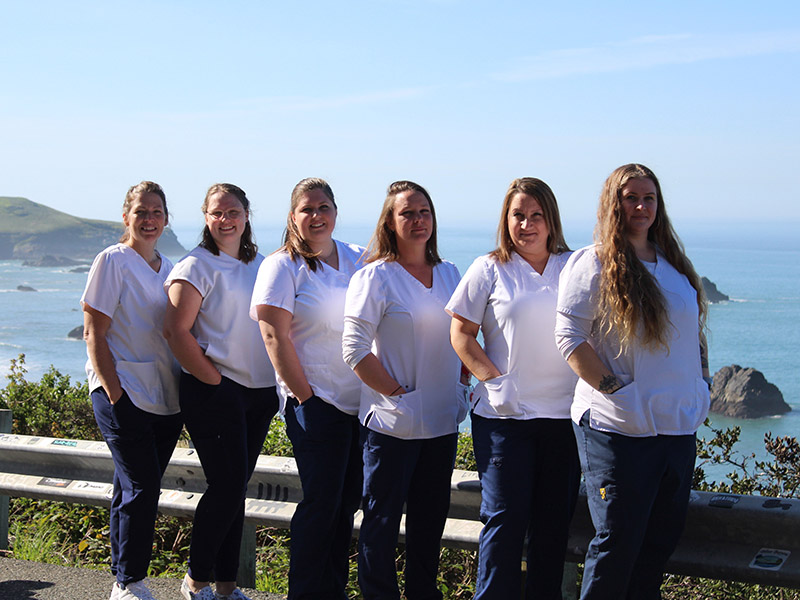 Six new nurses graduate from the Curry nursing program