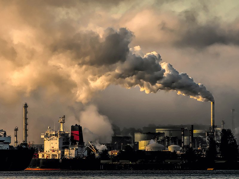 smoky skyline