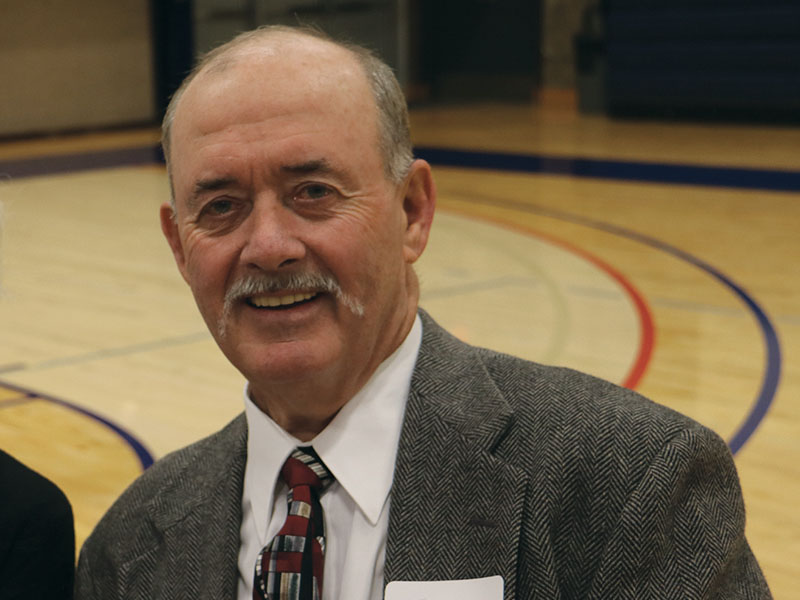 retired athletic director john speasl at Southwestern Oregon Community College