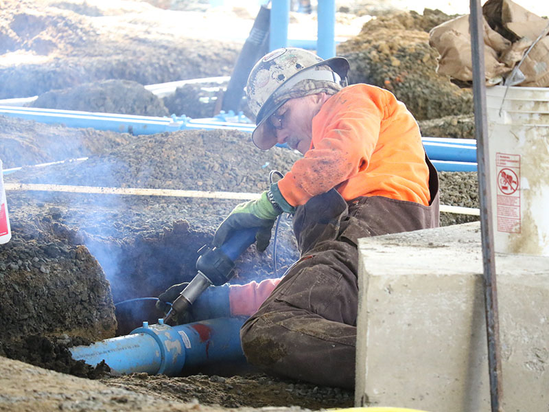 construction worker from Southwestern Oregon Community College