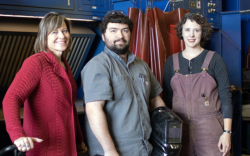 welding at Southwestern Oregon Community College