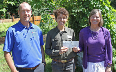 Pacific Power grant supports new Agroecology garden lab at college