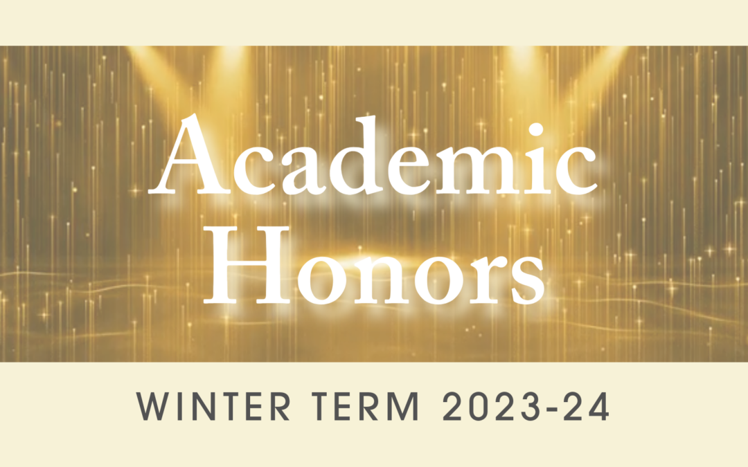 Southwestern Students Recognized for Academic Honors Winter Term – Academic Year 2023-2024