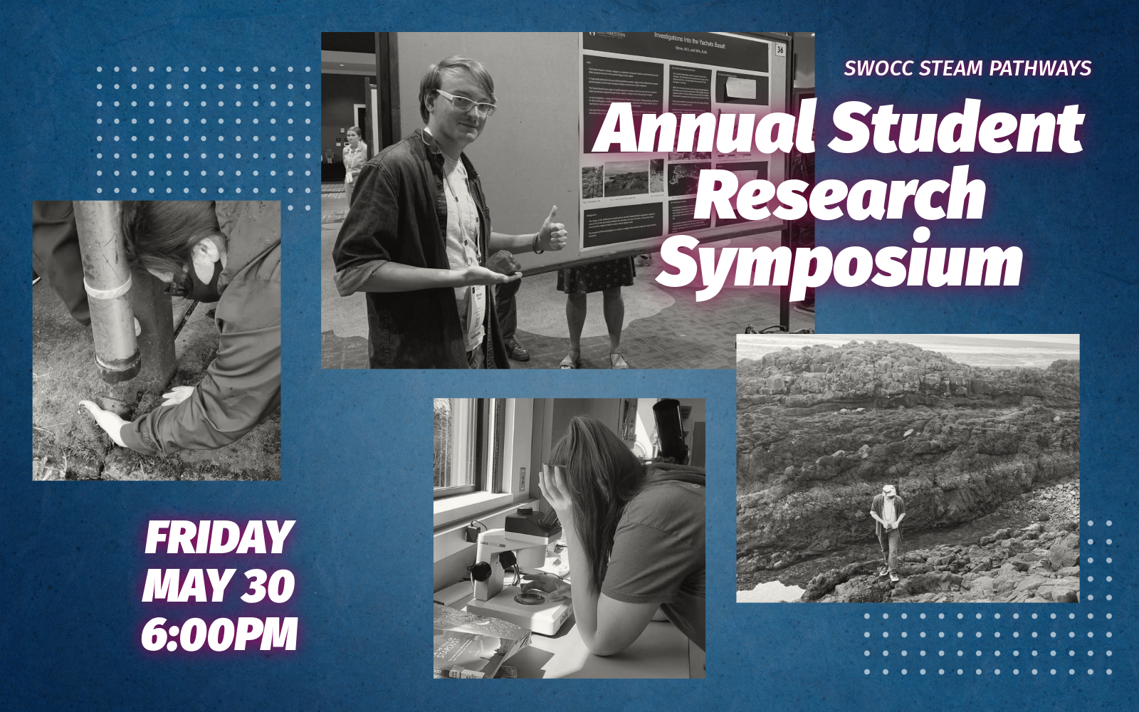 graphic of annual student research symposium