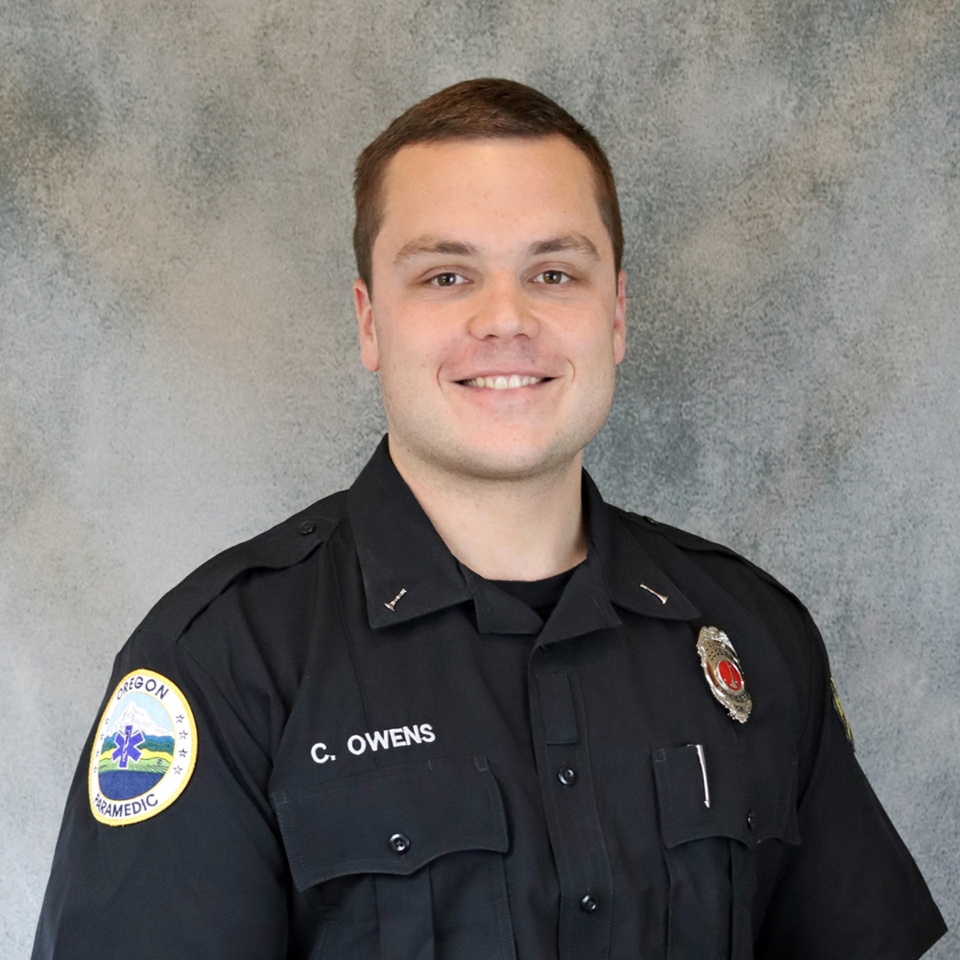 Profile image of Firefighter Caleb Owens in Coos Bay Fire Uniform