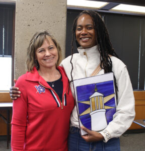 Patty Scott and Rashinda Reed